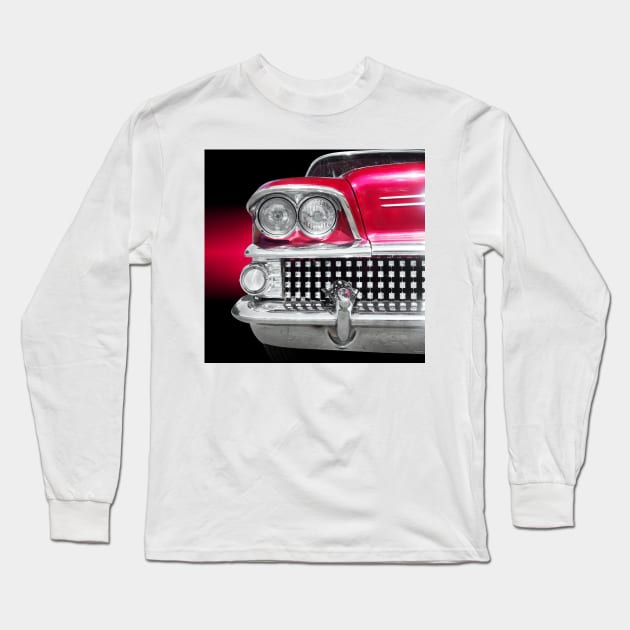 US classic car 1958 Long Sleeve T-Shirt by Beate Gube